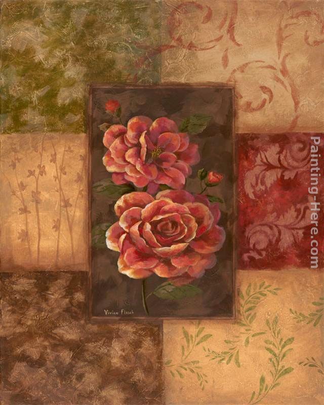 Vivian Flasch Camellias on Chocolate
